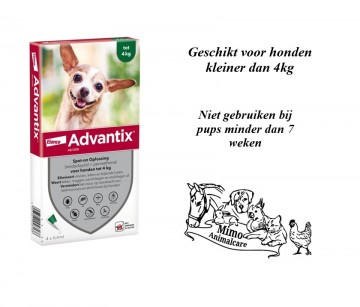 Advantix tot 4kg