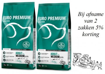 Bij afname 2 zakken  12kg  medium