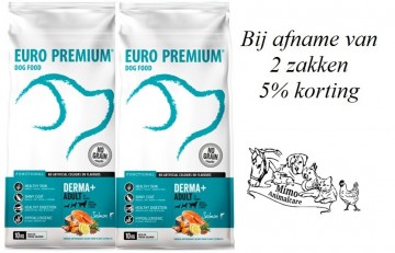 Bij afname 2 zakken derma12kg