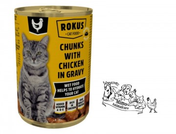Rokus cat food chicken
